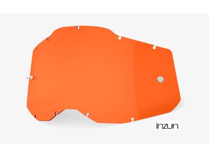 plexi Racecraft 2/Accuri 2/Strata 2, 100% - USA (oranžové, Anti-fog)