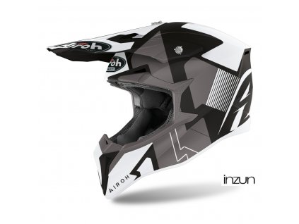 přilba WRAAP Raze, AIROH (černá matná) 2023 (Velikost XXL)