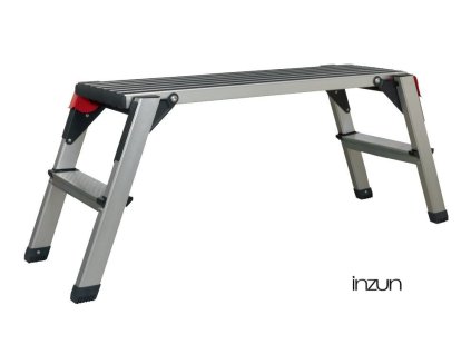Pracovní plošina skládací, hliníková, 960 x 300 mm, nosnost 150 kg - Kunzer