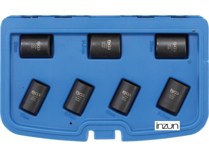 Přípravky na povolení poškozených pojistných šroubů 1/2", sada 7 ks - BGS 5291