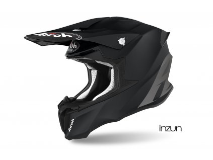 přilba TWIST 2.0 COLOR, AIROH (černá-matná) 2023 (Velikost 2XL)