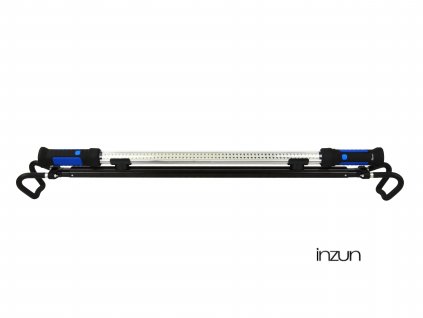 Montážní lampa LED 120 SMD, nabíjecí, s nastavitelným držákem, háčky a magnety