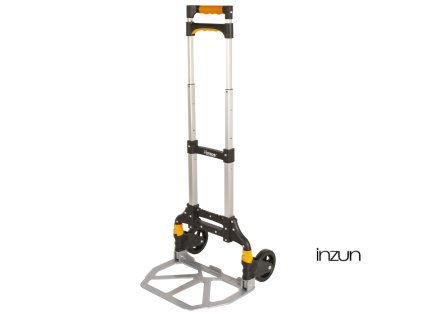 Skládací rudl, nosnost 70 kg, teleskopické madlo - HOTECHE