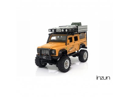 Amewi RC auto D90X28 Metall Scale Crawler 1:28 žlutý