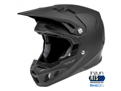 přilba FORMULA SOLID, FLY RACING dětská (černá matná) (Velikost YL)