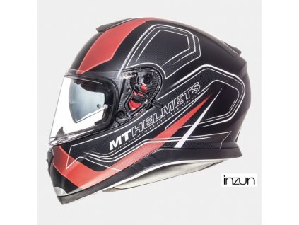 MBW MT THUNDER 3SV TRACE Matt Black/Red velikost XS (Velikost: XXL)