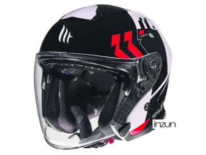 MBW MT THUNDER 3SV JET VENUS Gloss Red velikost L (Velikost: L)