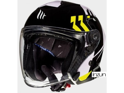 MBW MT THUNDER 3SV JET VENUS Gloss Yellow velikost XS (Velikost: S)