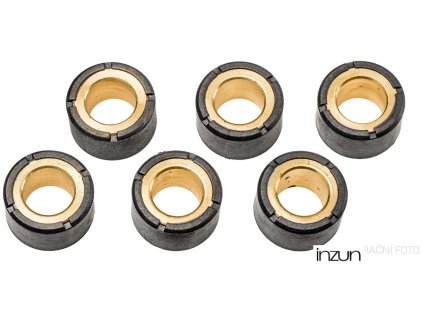 válečky variátoru (průměr 16 x 13 mm), váha 10 g, Athena (sada 6 ks)