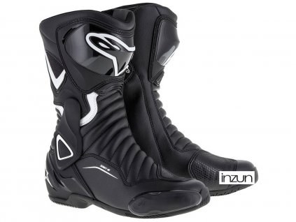 boty STELLA S-MX 6, ALPINESTARS (černé/bílé) 2024