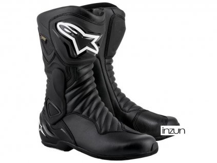 boty S-MX 6 GORE-TEX, ALPINESTARS (černá) 2024