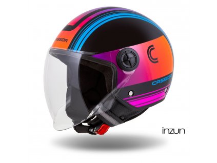 přilba Handy Metropolis, CASSIDA (černá/tyrkysová/gradient) 2026 (Velikost XS (53 až 54 cm))