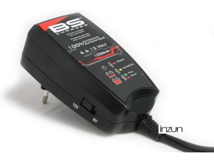 Nabíječka baterií BS-BATTERY AUTOMATIC BS10 (vhodné také pro lithiové baterie) 6/12V 1000mA