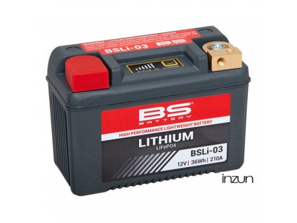 Lithiová motocyklová baterie BS-BATTERY BSLI-03