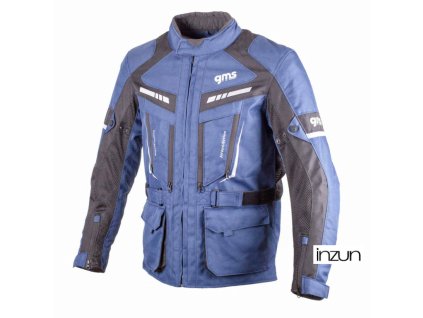 Bunda GMS TRACK LIGHT ZG51013 modro-černý L (Velikost L)