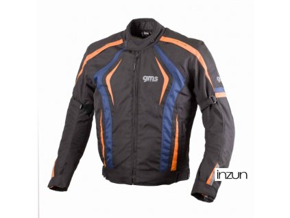 Sportovní bunda GMS PACE ZG55009 modro-oranžovo-černý 2XL