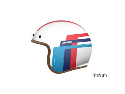 Otevřená helma AXXIS HORNET SV ABS old style a7 lesklá perleťová modrá M