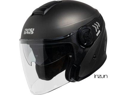 Otevřená helma iXS iXS100 1.0 X10065 matná šedá 2XL