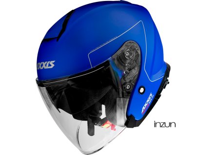 Otevřená helma AXXIS MIRAGE SV ABS solid a7 matná modrá XS