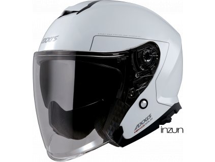 Otevřená helma AXXIS MIRAGE SV ABS solid bílá lesklá L