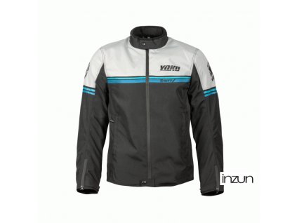 Bunda YOKO GARTSA černá / šedá L (Velikost M)