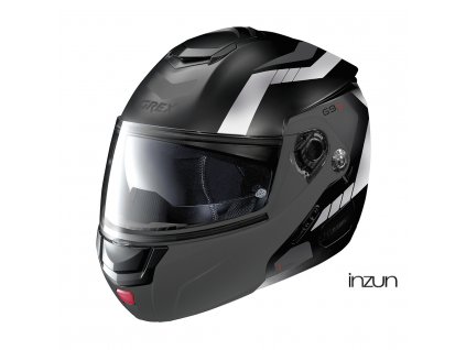 Moto helma Grex G9.2 Steadfast N-com Flat Black 16 (Velikost M)