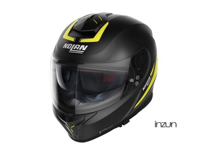 Moto helma Nolan N80-8 Staple N-com Flat Black 55 (Velikost M)