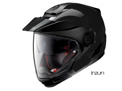 Moto helma Nolan N40-5 GT Classic N-Com Glossy Black 3 (Velikost S)