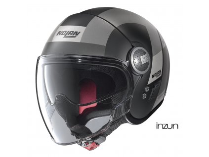 Moto helma Nolan N21 Visor Spheroid Flat Black 48