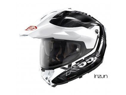 Moto helma X-Lite X-552 Hillside N-Com Ultra Carbon 10 (Velikost XL)