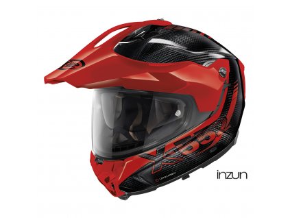 Moto helma X-Lite X-552 Hillside N-Com Ultra Carbon 11 (Velikost L)