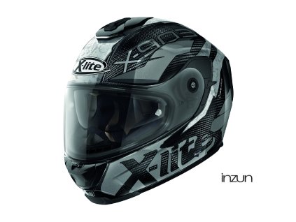 Moto helma X-Lite X-903 Ultra Carbon Barrage N-Com Carbon 55 (Velikost XL)