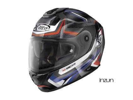 Moto helma X-Lite X-903 Ultra Carbon Warmflash N-Com Carbon 66 (Velikost L)