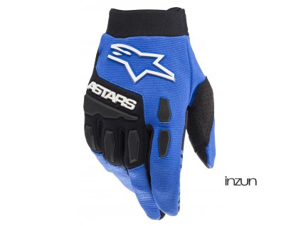 rukavice FULL BORE, ALPINESTARS, dětské (modrá/černá) 2024