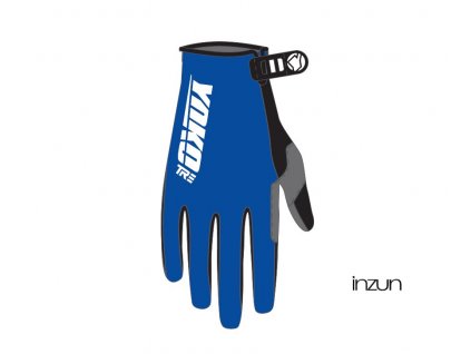 Motokrosové rukavice YOKO TRE modrá L (9)