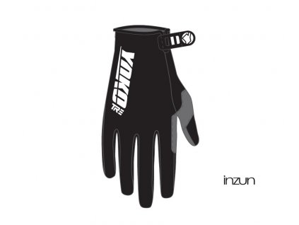Motokrosové rukavice YOKO TRE černý L (9)