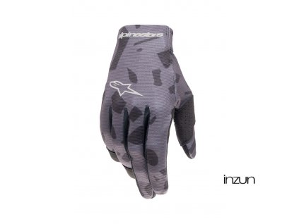 rukavice RADAR, ALPINESTARS, dětské (šedá camo/černá) 2024