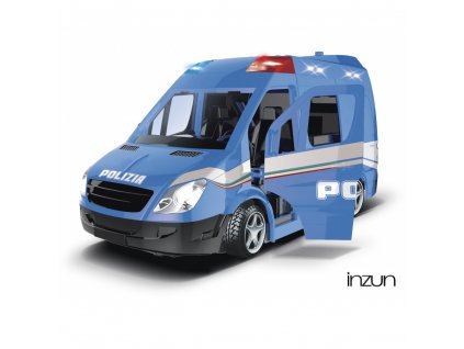 RE.EL Toys RC auto mobilní policejní jednotka Polizia 1:20 27MHz RTR