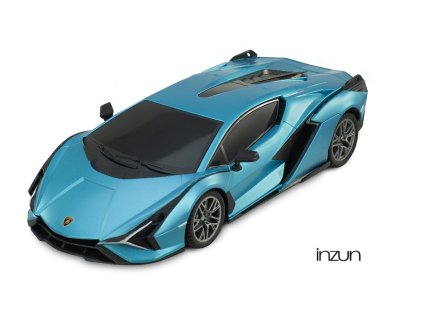 siva rc auto lamborghini sian 1 24 modra metaliza 100 rtr led svetla