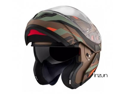 MT Helmets MT Atom SV SKILL A9 Matt Gold velikost XS