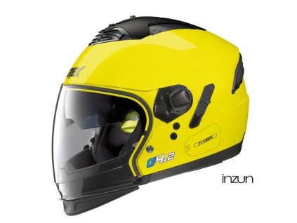 Moto helma Grex G4.2 PRO Kinetic N-Com Led Yellow 26 (Velikost M)