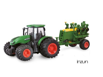 amewi rc traktor 24 ghz se seckou svetla zvuk 1 24 rtr sada