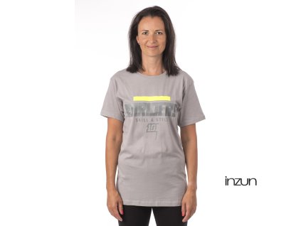 triko SHAPE REGULAR, 101 RIDERS (šedá) unisex (Velikost L)