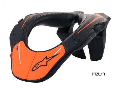 krční chránič NECK SUPPORT YOUTH, ALPINESTARS, dětský (černá/oranžová, vel. UNI) 2024