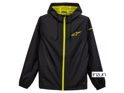 bunda TREQ WINDBRAKER, ALPINESTARS (černá/žlutá fluo)