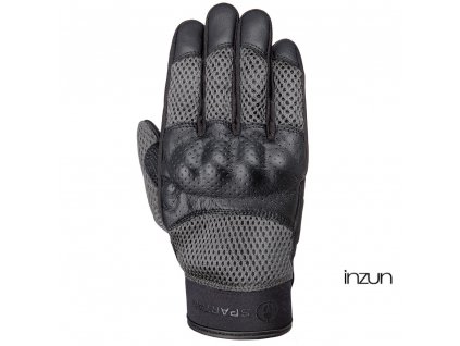 rukavice AIR, OXFORD SPARTAN (černá/šedá) (Velikost 2XL)