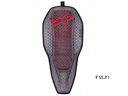 páteřový chránič NUCLEON FLEX PROi vkládací s prodlouženou spodní částí, ALPINESTARS (transparentní/šedá/červená) 2025