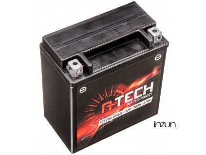 baterie 12V, YTX20A-BS GEL, 18Ah, 270A, bezúdržbová GEL technologie 150x87x161, A-TECH (aktivovaná ve výrobě)