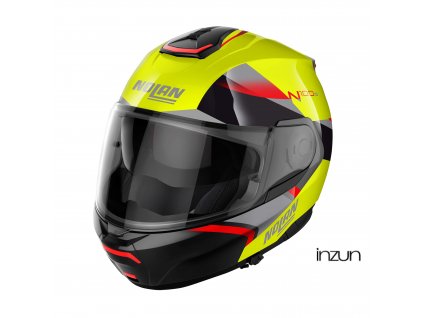 Moto helma Nolan N100-6 Paloma Led Yellow N-COM 27 (Velikost S)
