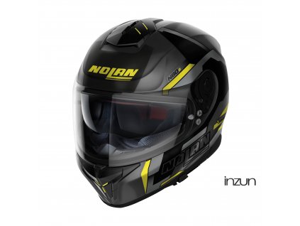Moto helma Nolan N80-8 Wanted N-com Flat Black 72
